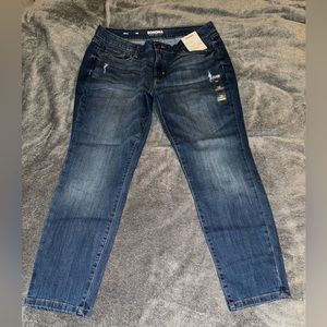 NWT Sonoma Skinny Midrise Distressed Jeans Size 14P